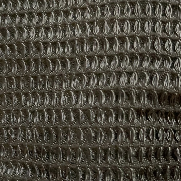 Vintage Badgely Mischka Textured Waffle Knit Little Black Cocktail Dress - Picture 15 of 16